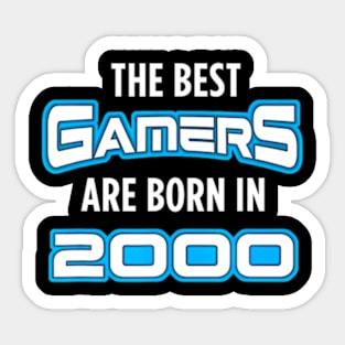 24 Year Old Video Video Games 2000 24th Birthday Sticker